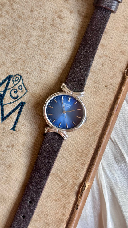 Seiko 1980 Vintage Watch - Palladium Plated