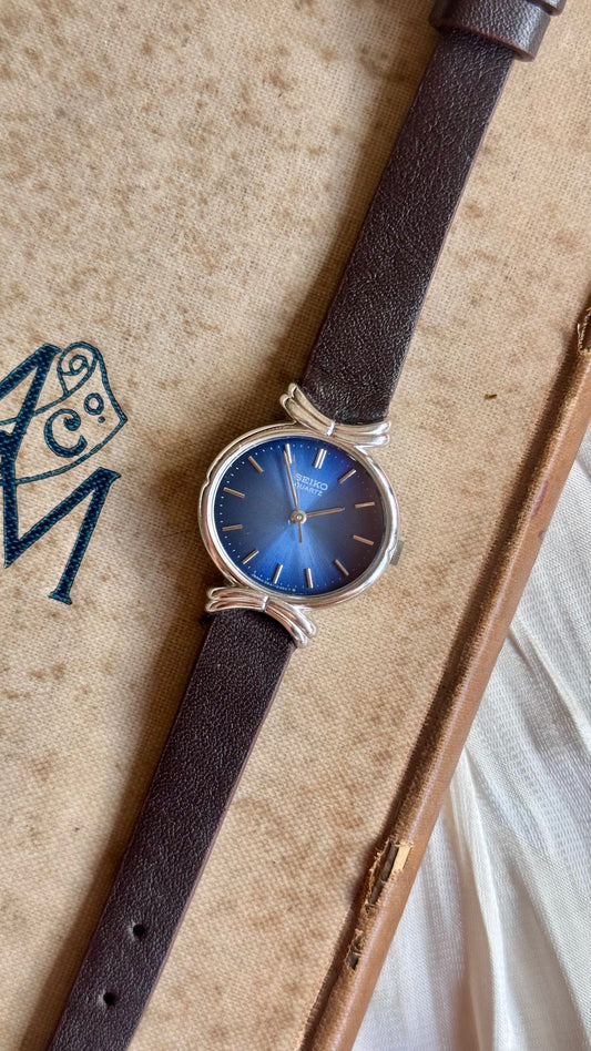Seiko 1980 Vintage Watch - Palladium Plated