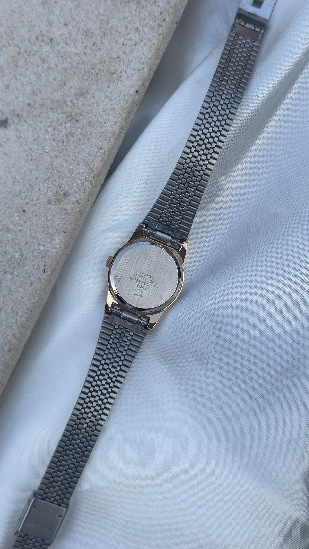 Buren Vintage Watch 1990s - Champagne gold plated