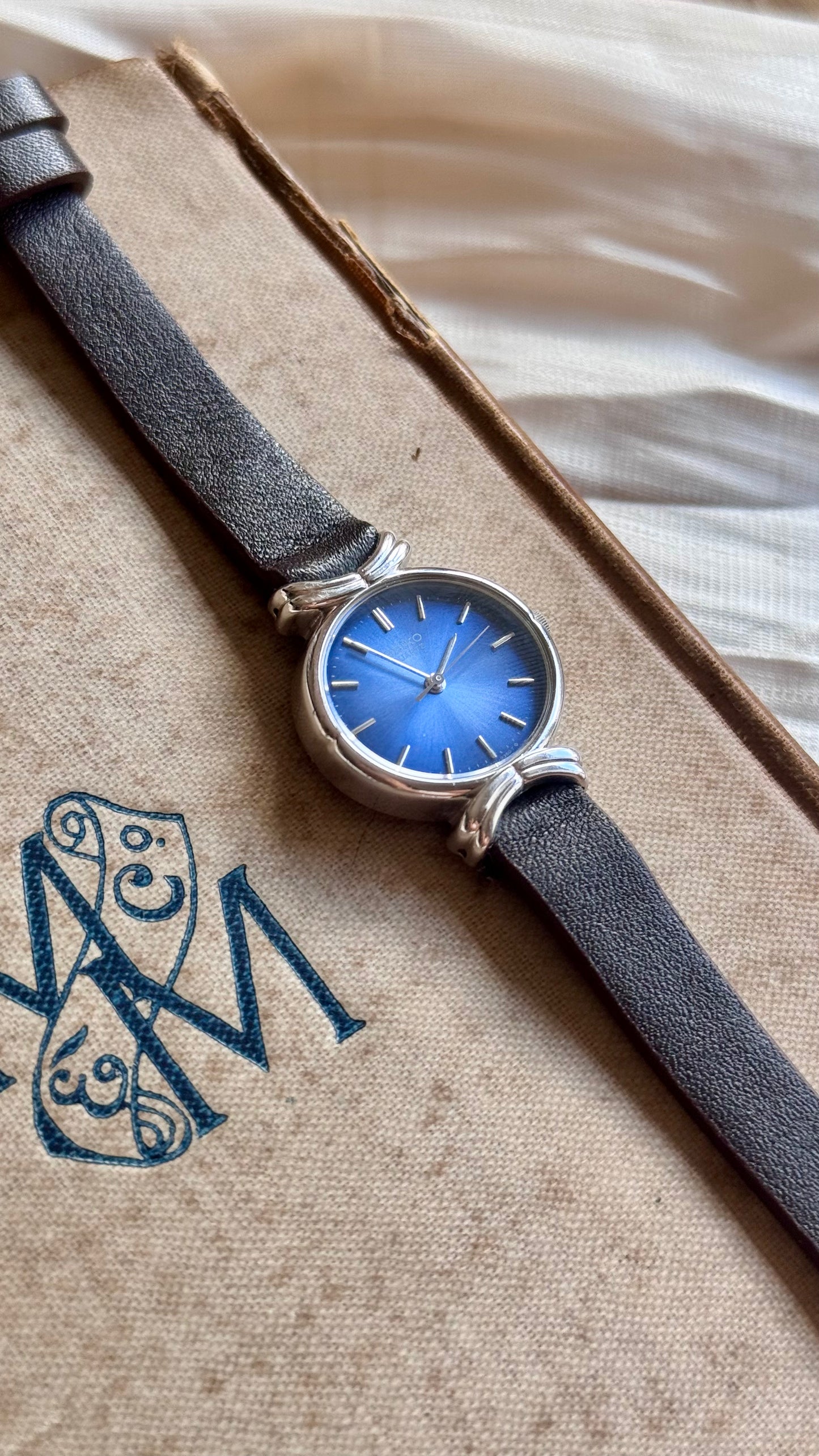 Seiko 1980 Vintage Watch - Palladium Plated