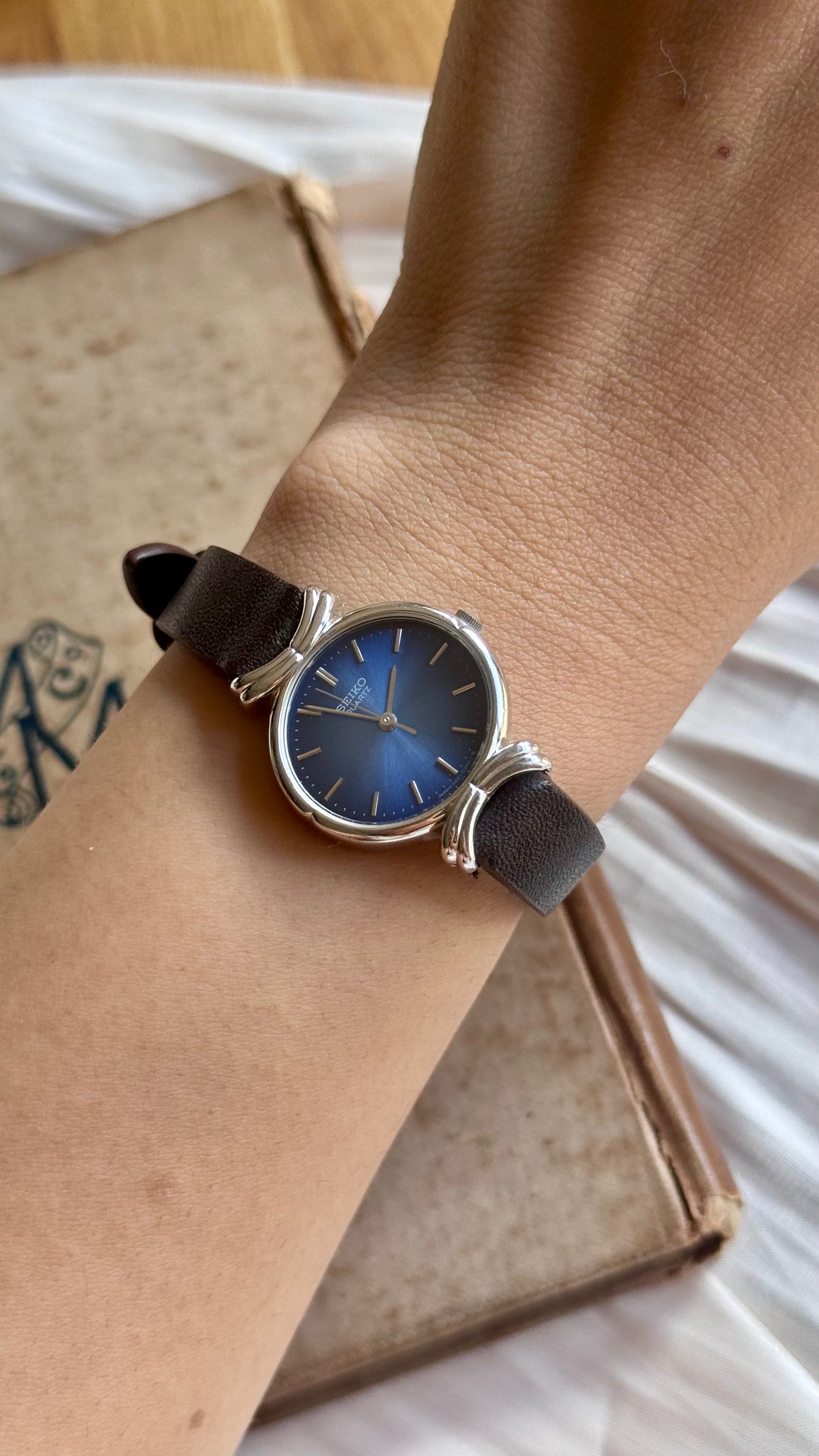 Seiko 1980 Vintage Watch - Palladium Plated