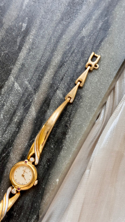 Dana ORIENT Vintage Watch 1990s - Diamonds and Rubies