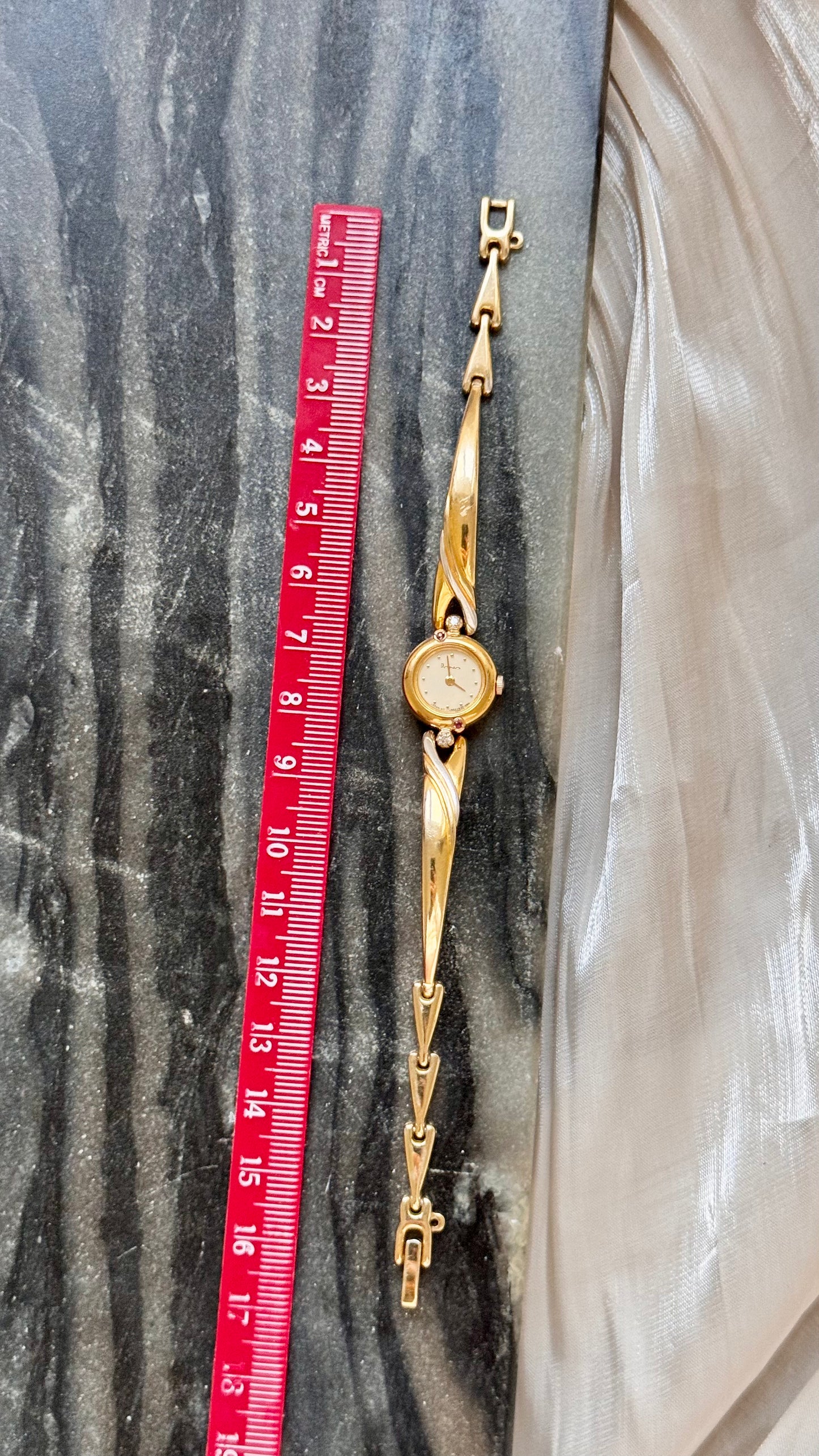 Dana ORIENT Vintage Watch 1990s - Diamonds and Rubies