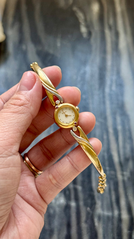 Dana ORIENT Vintage Watch 1990s - Diamonds and Rubies