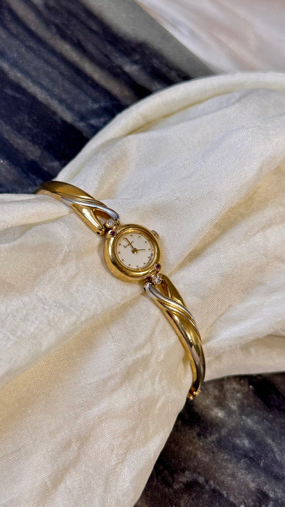 Dana ORIENT Vintage Watch 1990s - Diamonds and Rubies