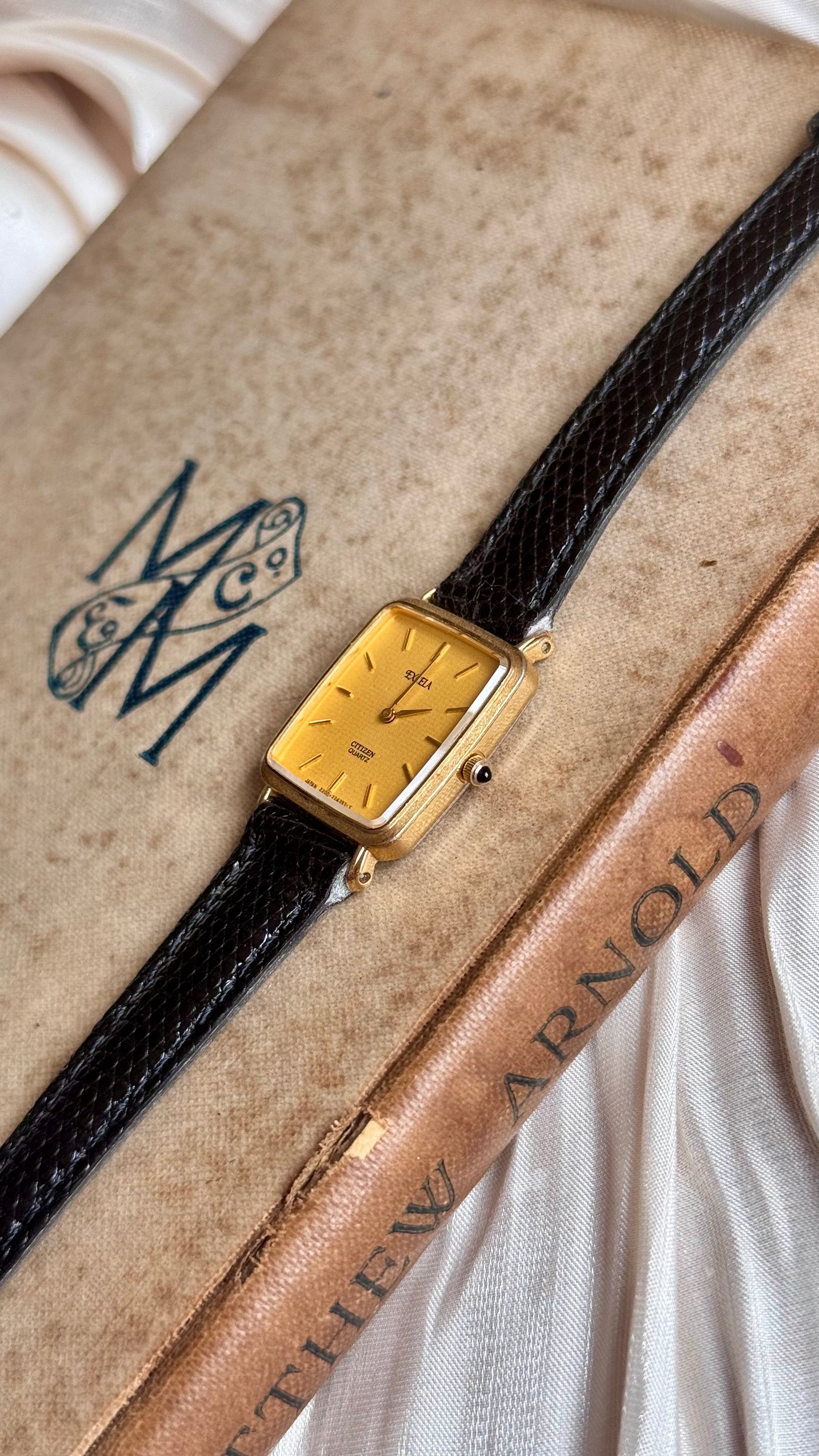 Ultra Slim Citizen Excela vintage watch 1983