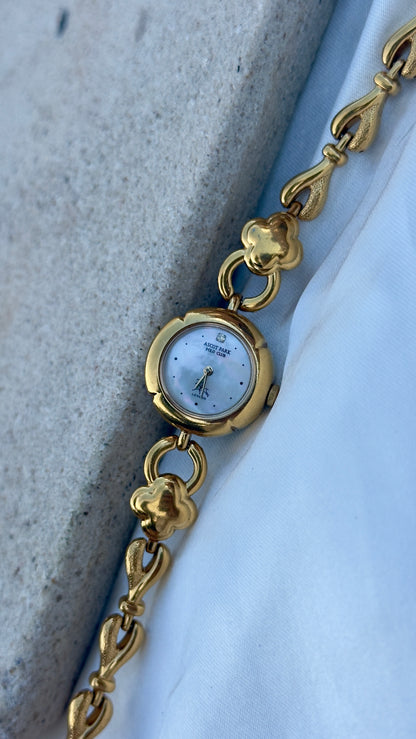 Ascot Park Polo Club London Vintage Watch 1990 - Mother of pearl dial