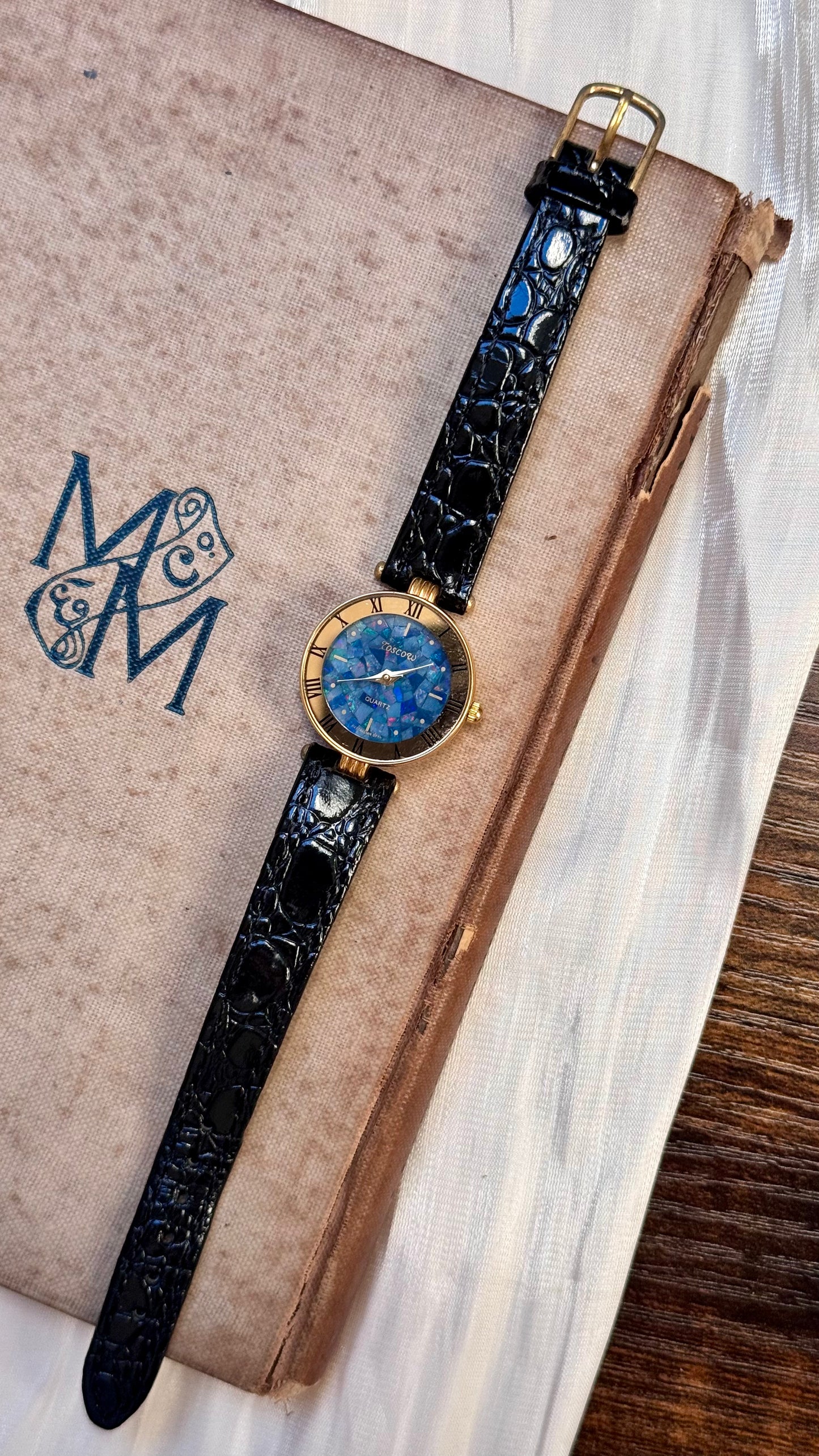 Toscow Australian Opal Watch 1990s