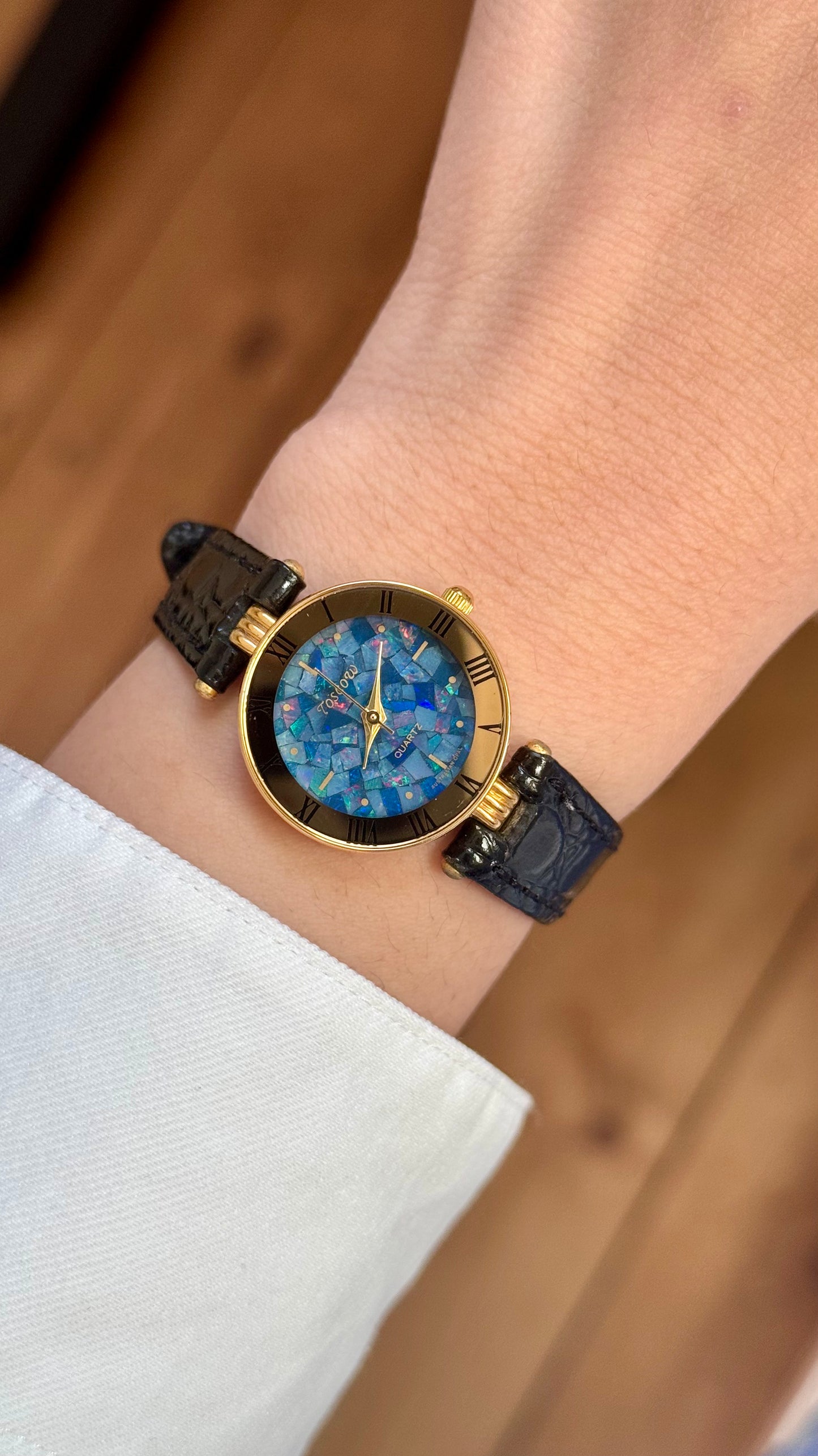 Toscow Australian Opal Watch 1990s