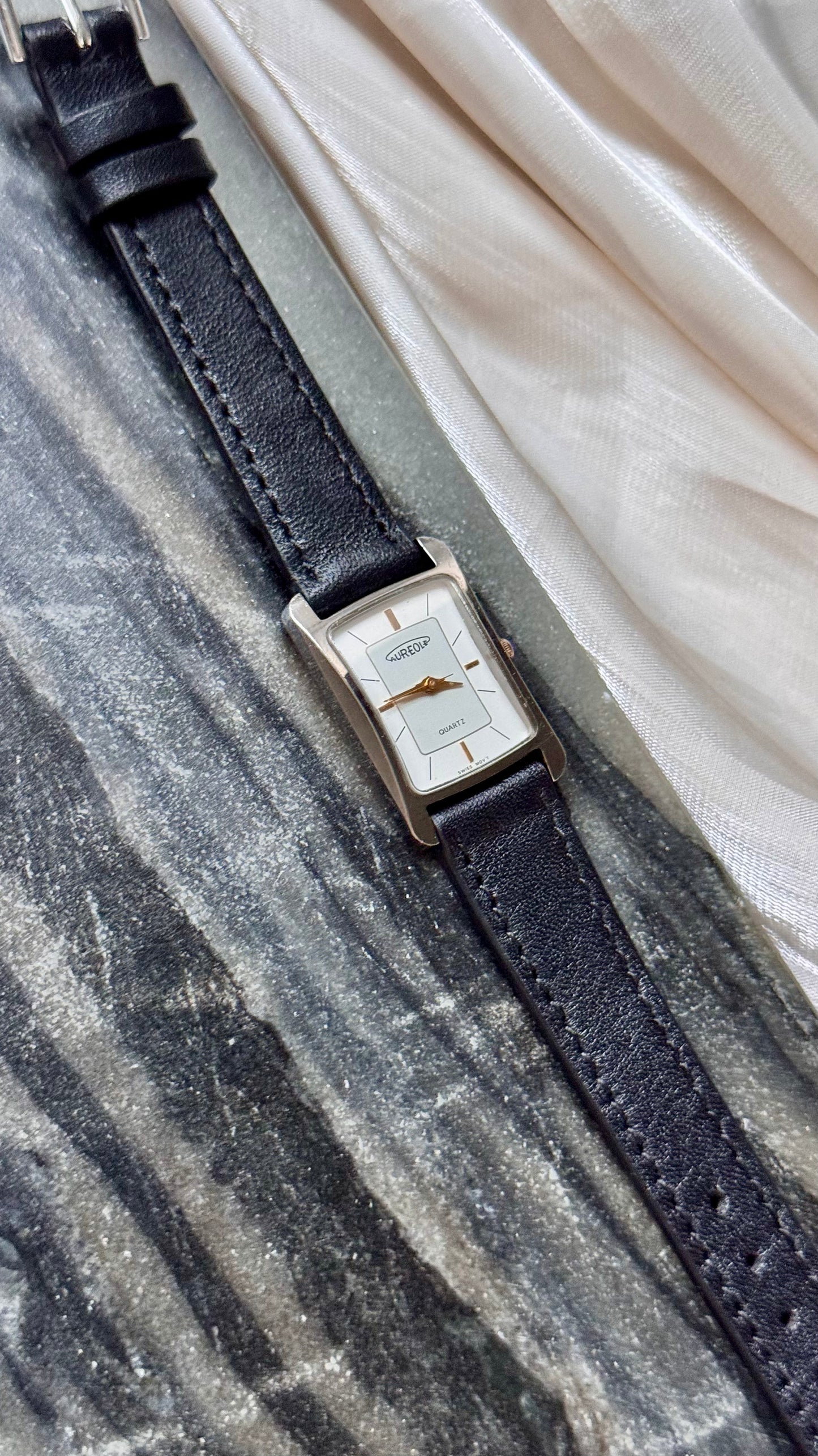 Vintage Aureole Watch - New bespoke strap