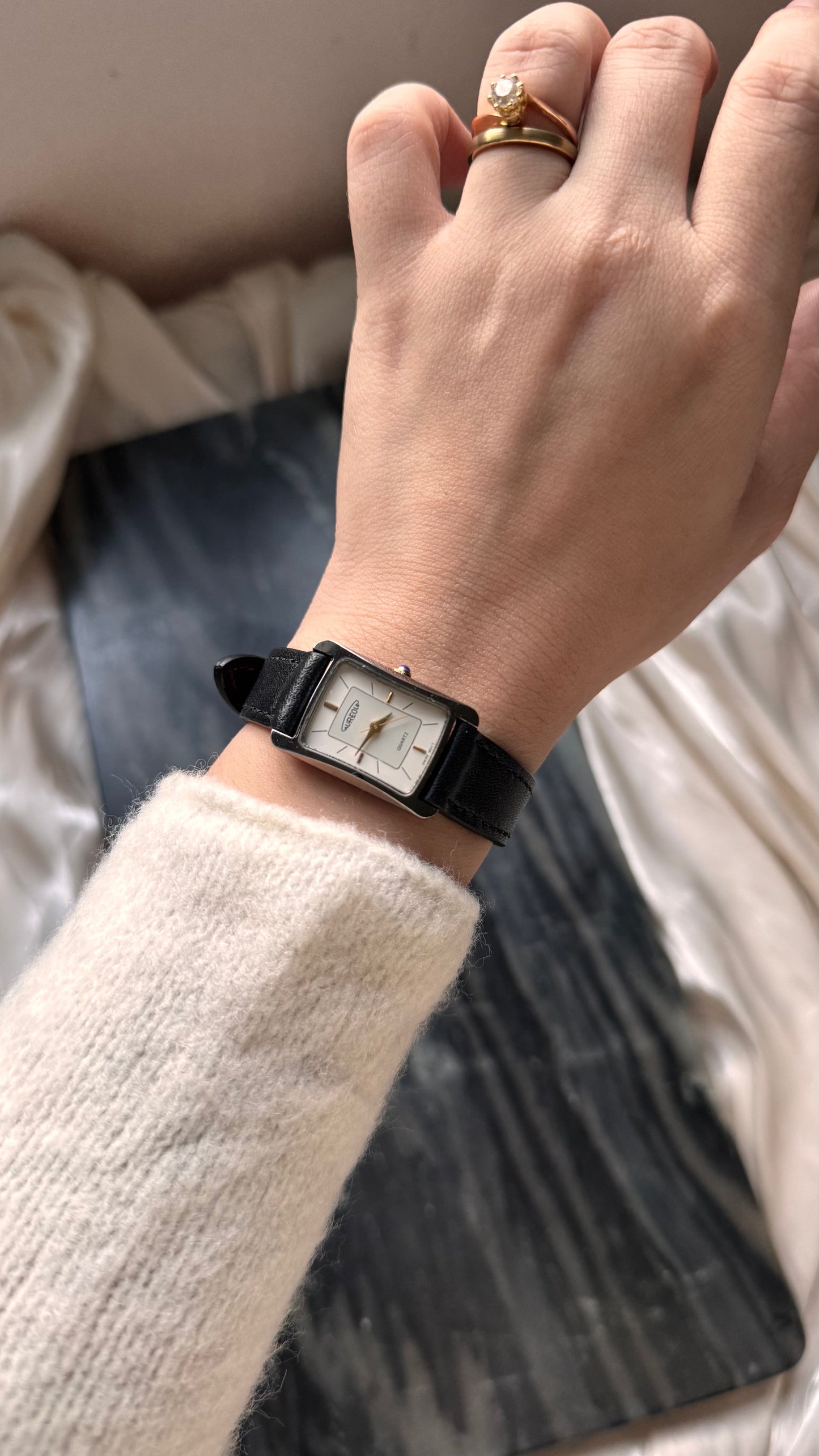 Vintage Aureole Watch - New bespoke strap