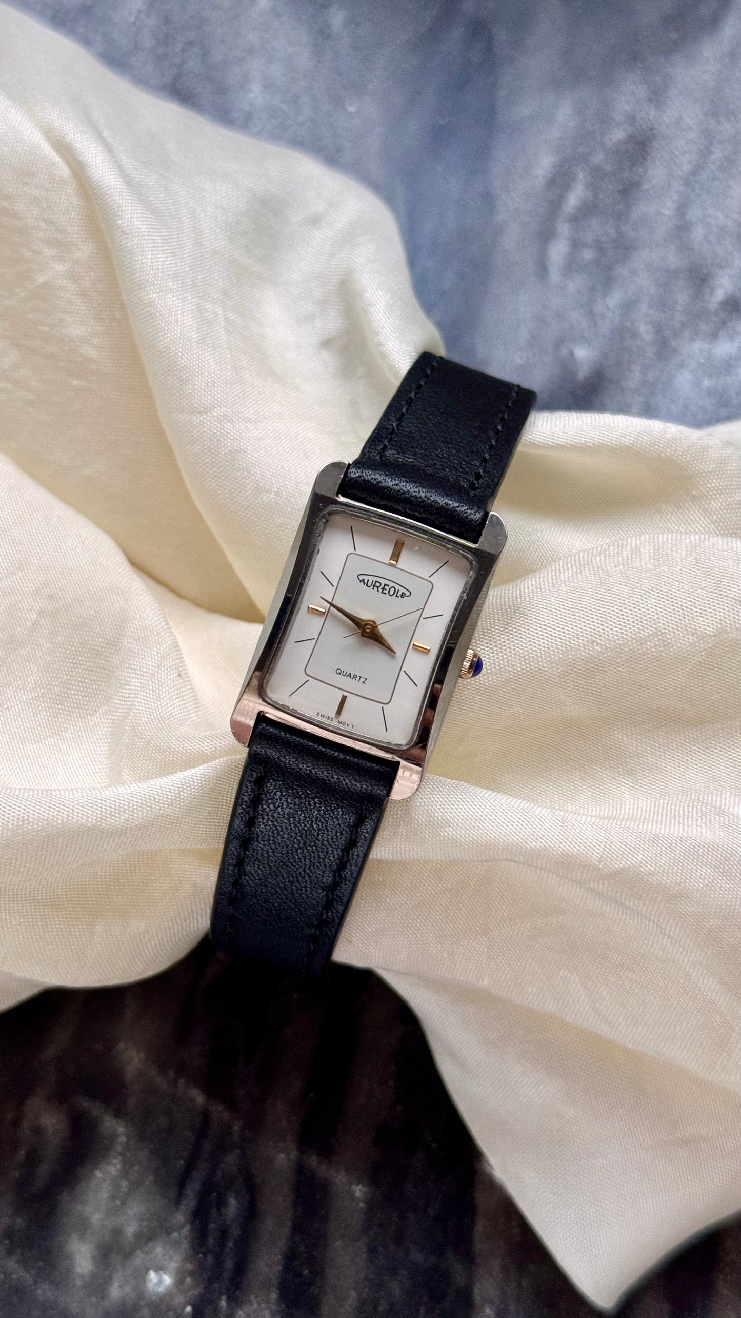 Vintage Aureole Watch - New bespoke strap