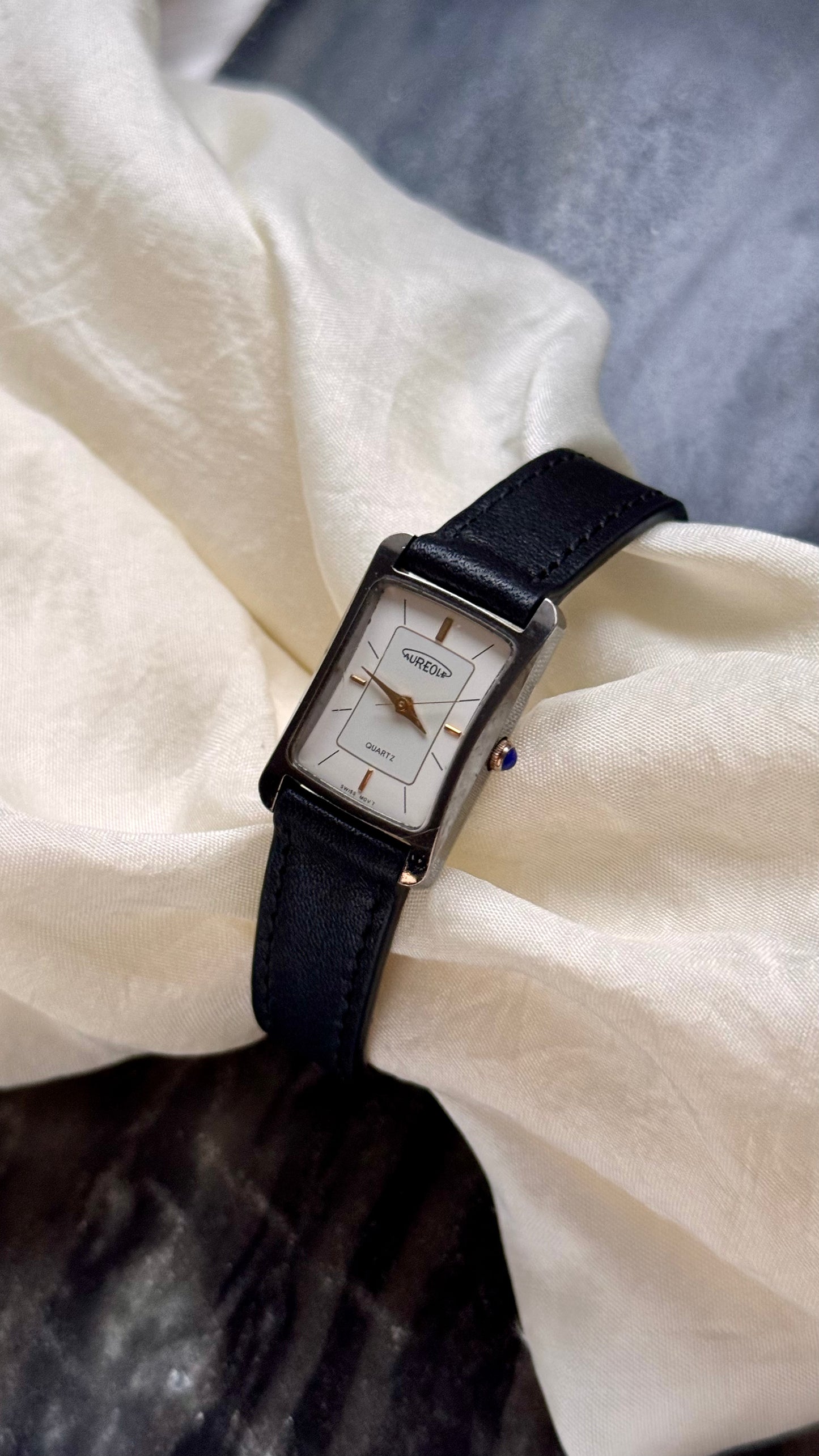 Vintage Aureole Watch - New bespoke strap