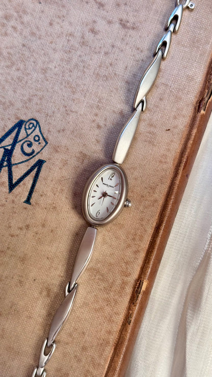 Marie Claire vintage watch 1990s - Palladium plated