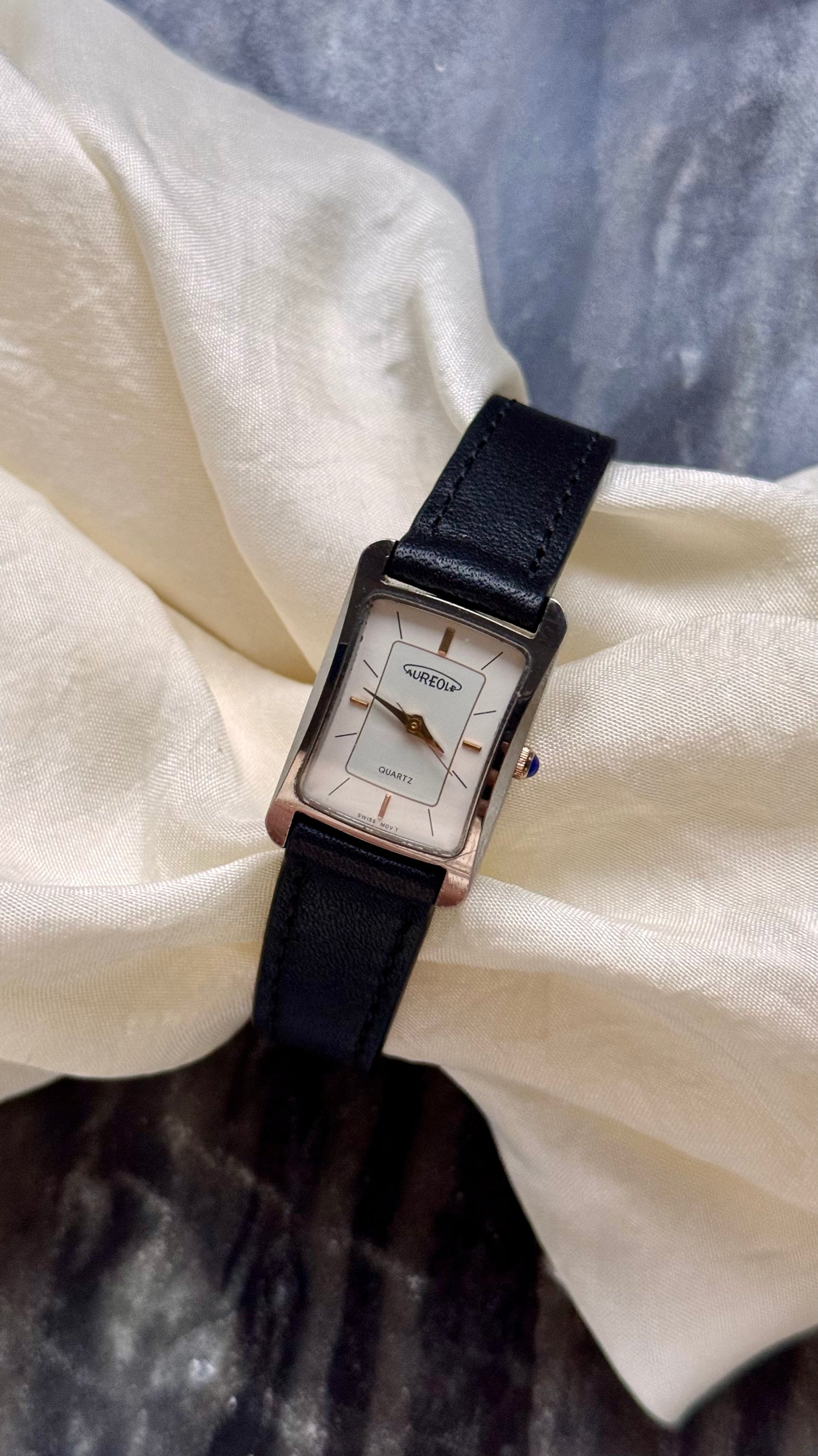 Vintage Aureole Watch - New bespoke strap