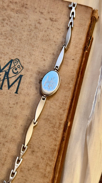 Marie Claire vintage watch 1990s - Palladium plated
