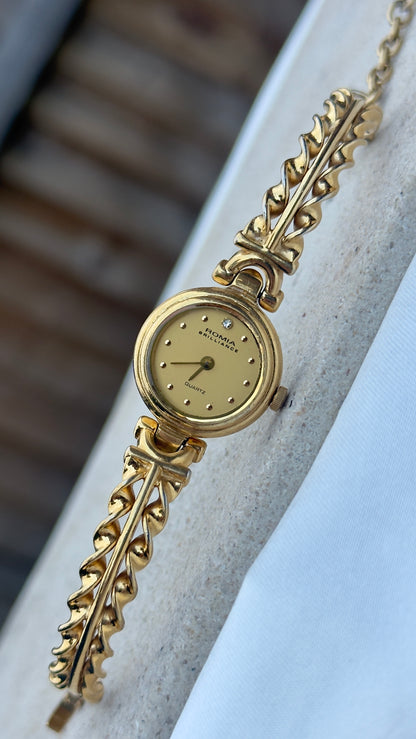 Romia Brilliance Vintage Watch 1990s - Gold Plated