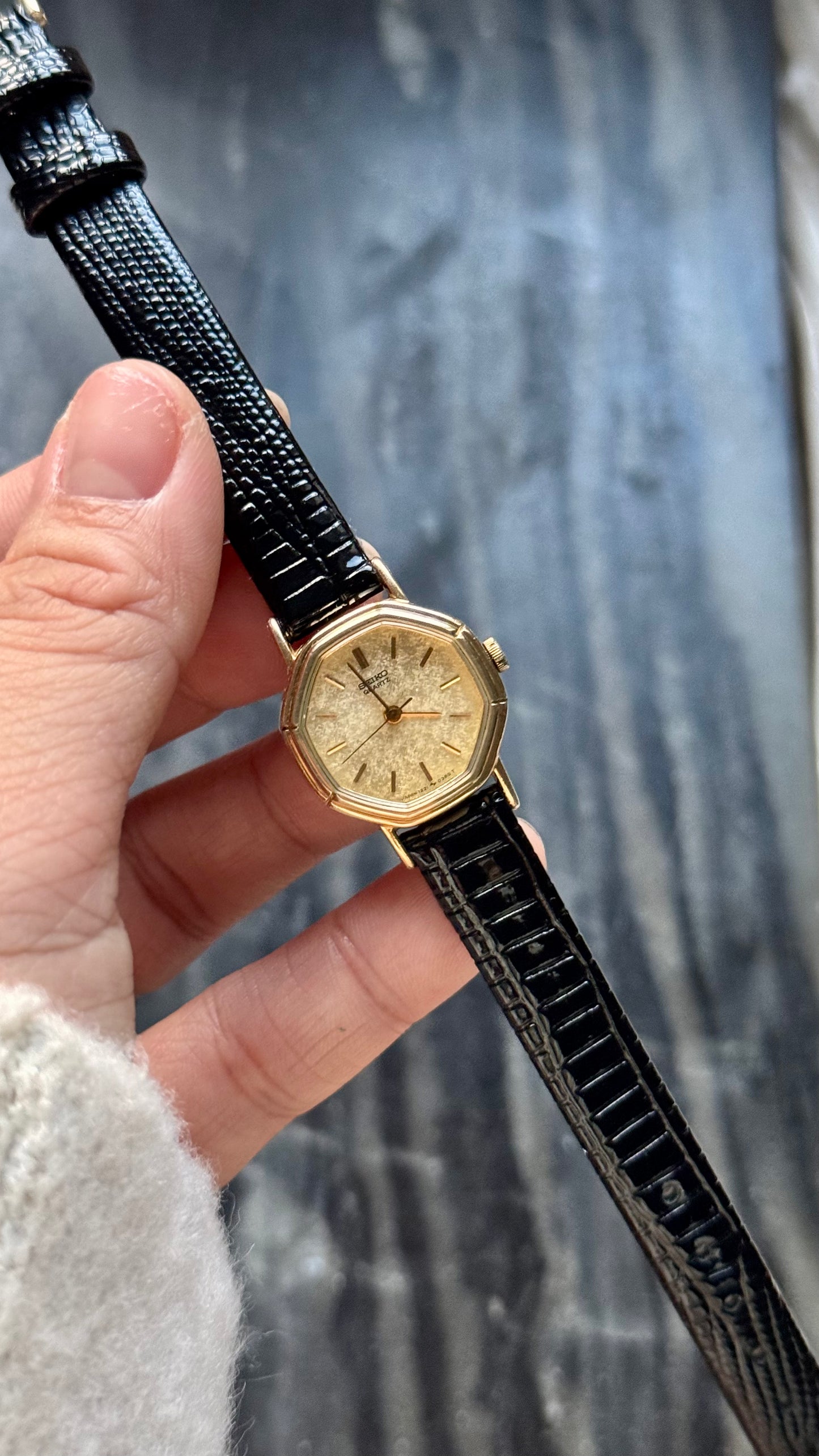Super Rare Seiko vintage watch 1983 - Gold Plated