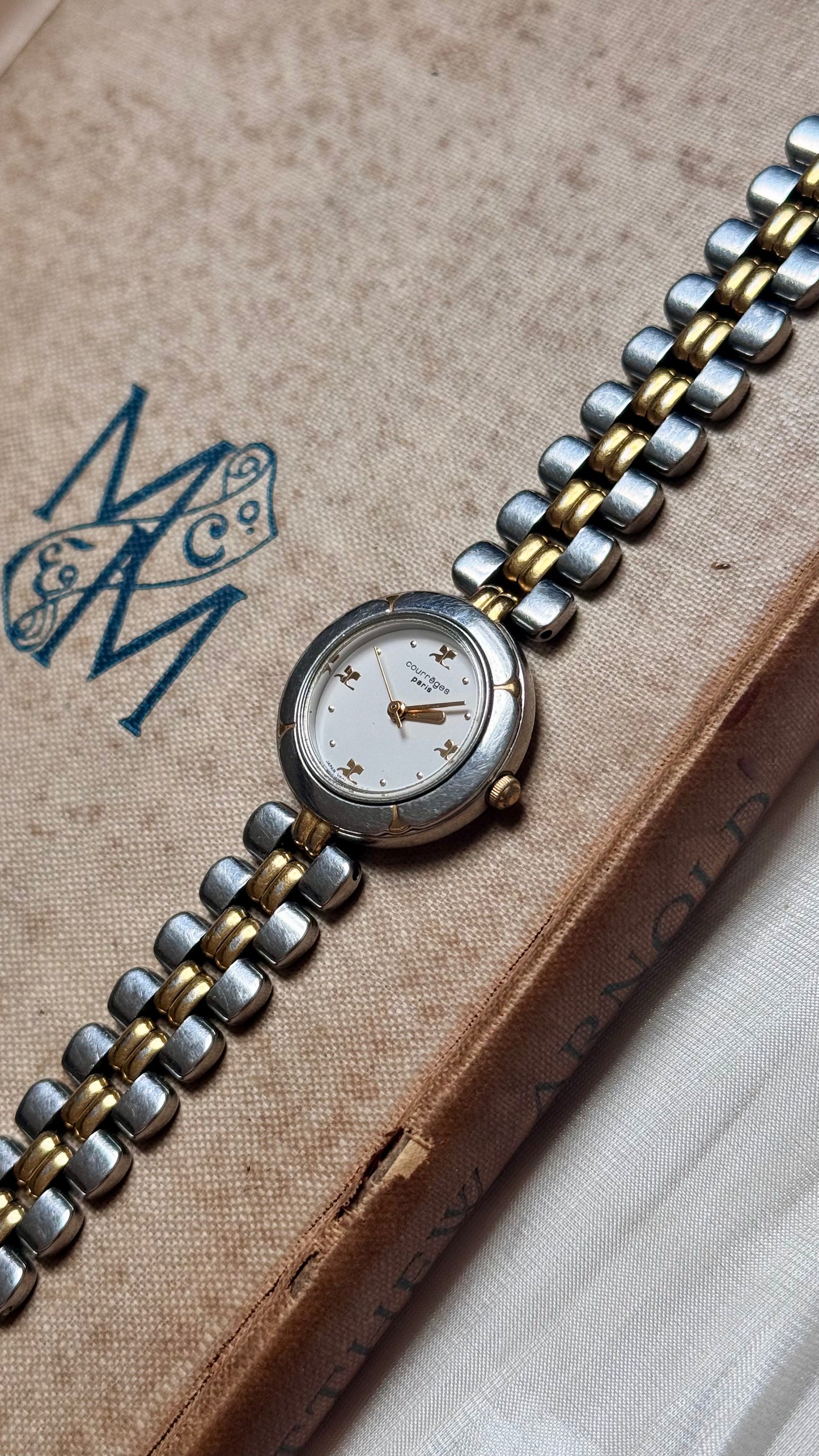 Courrèges Vintage Watch 1990s