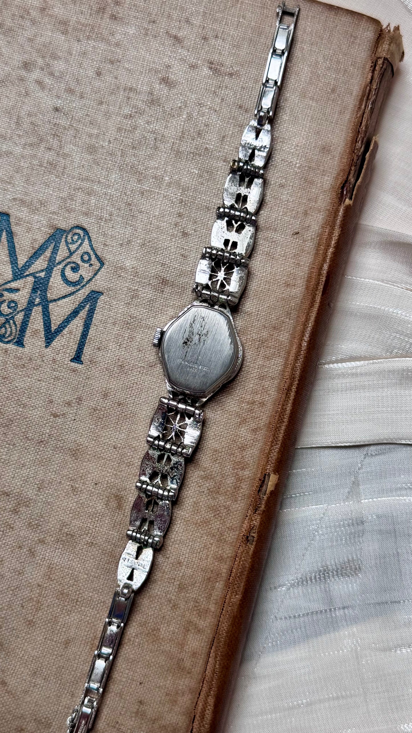 Art Deco Opal Watch 1980s - Swiss Made