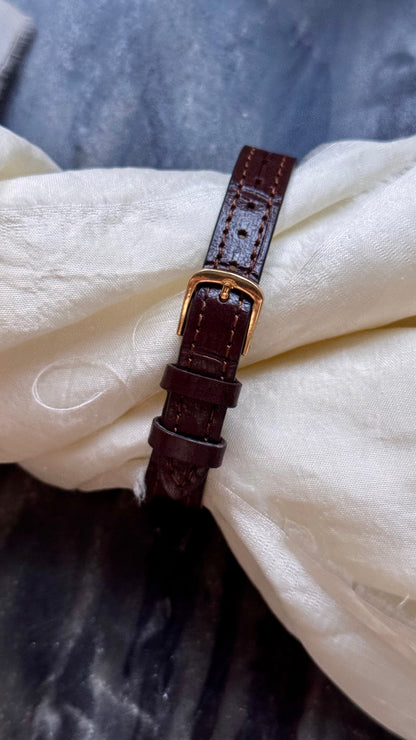 Vintage Seiko Dual Time Watch - New bespoke strap