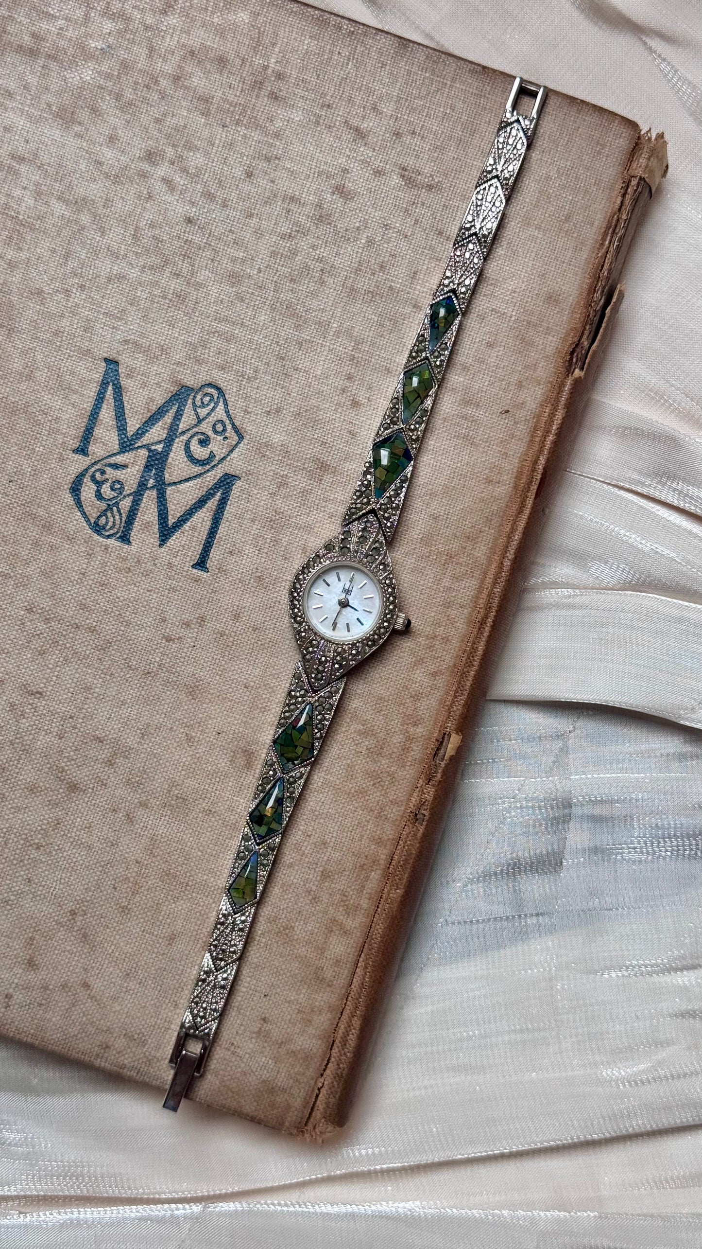 Heel Art Deco Opal Watch 1990s