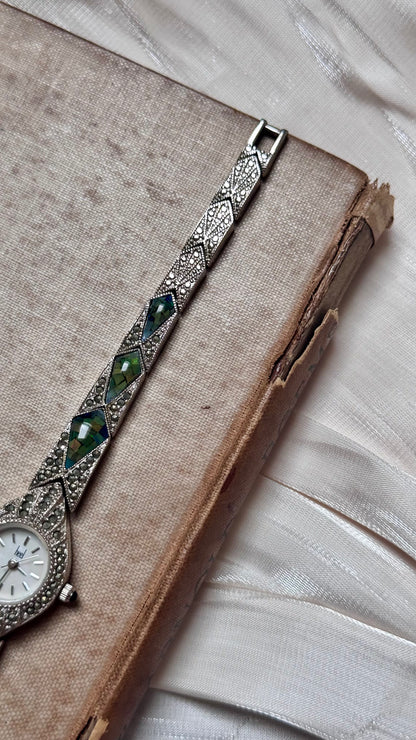 Heel Art Deco Opal Watch 1990s