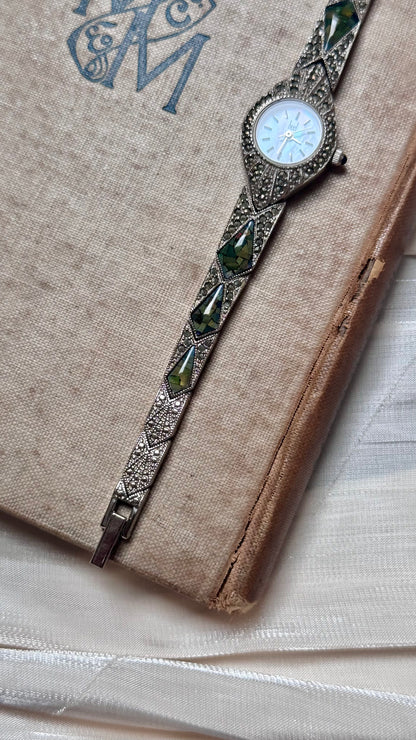 Heel Art Deco Opal Watch 1990s