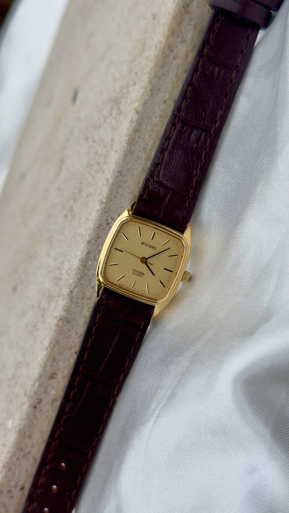 Vintage Citizen Exceed 1993 Watch - 30 Micron Gold Filled
