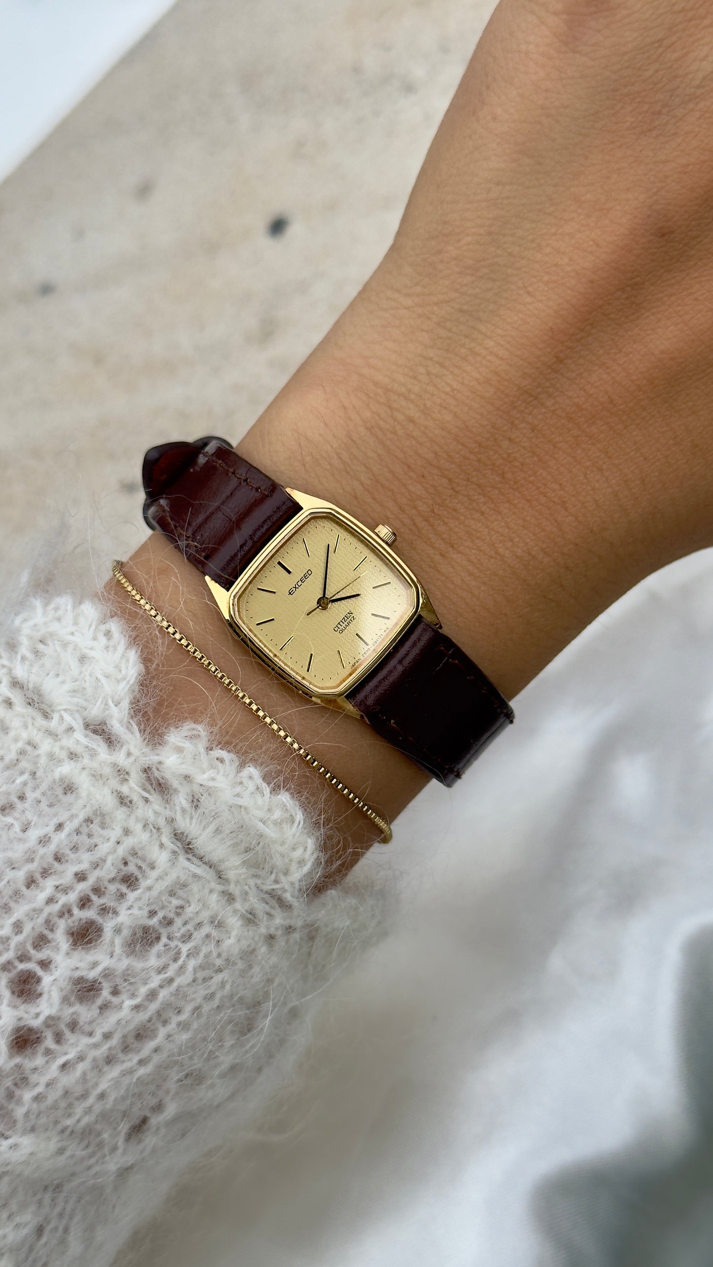 Vintage Citizen Exceed 1993 Watch - 30 Micron Gold Filled