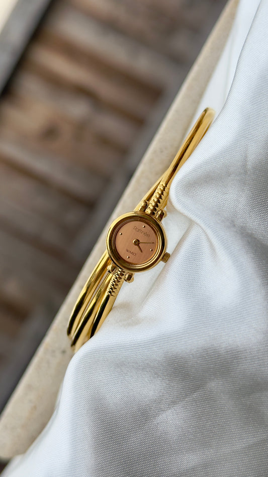 Seiko WAKO Raffinée Vintage Bangle Watch 1990s
