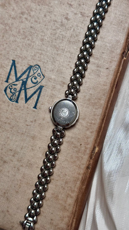1980s Vintage Cyma Louis XV Watch - Diamonds