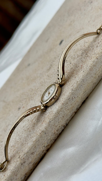 Alba Seiko 1990 Vintage Watch - Near Mint Condition, Champagne Gold Plated