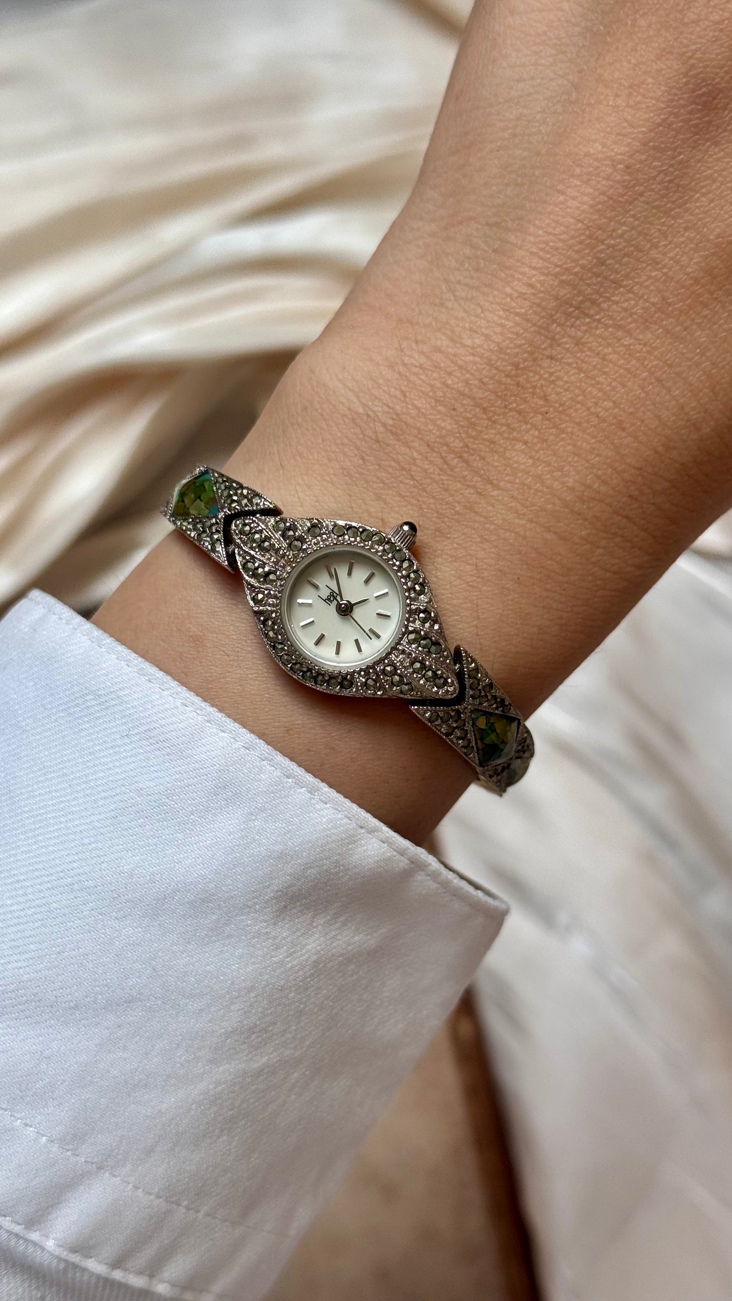 Heel Art Deco Opal Watch 1990s