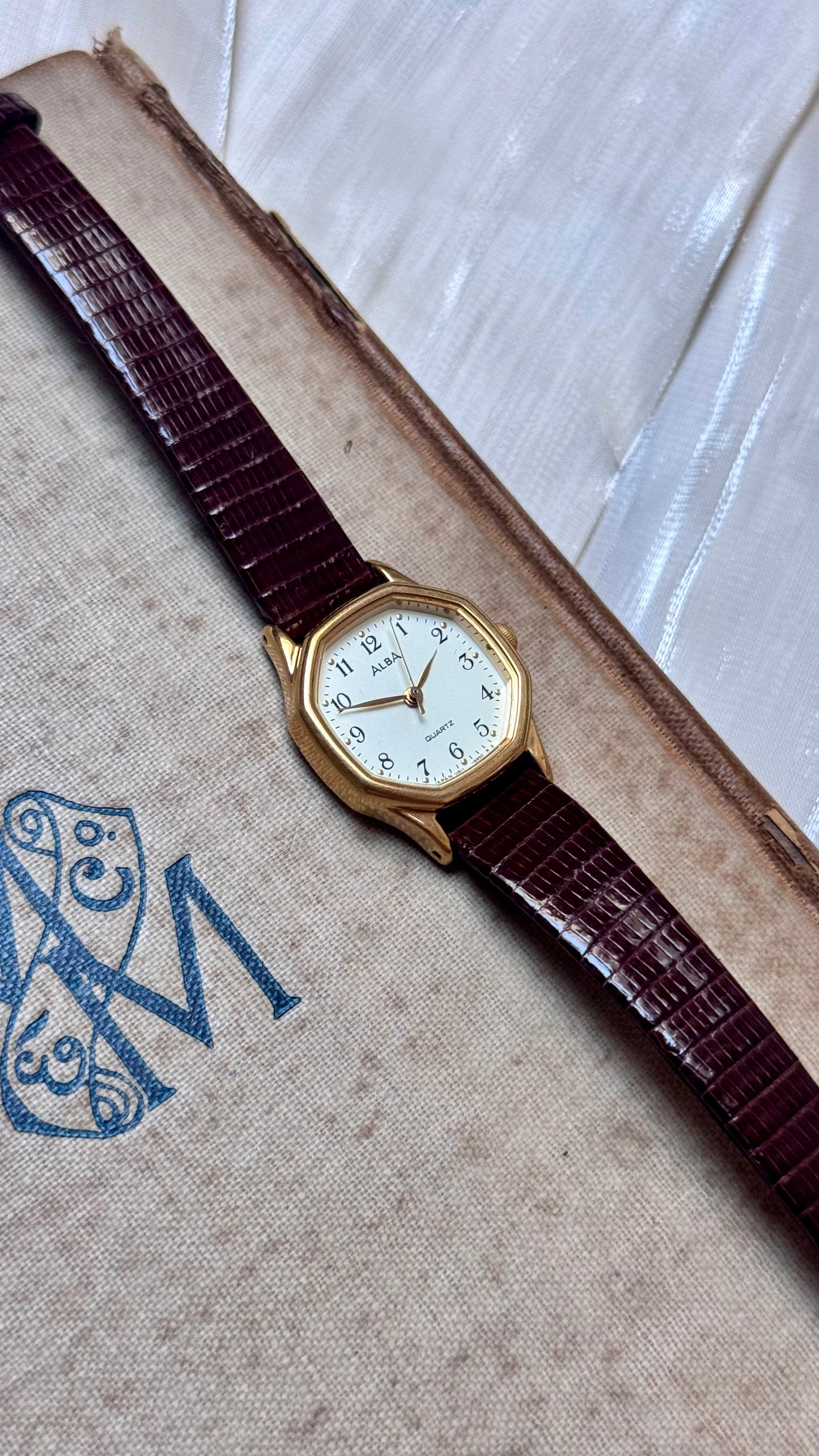 Seiko Alba Vintage Watch - Gold Plated