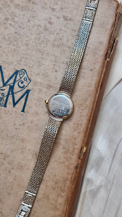 1998 Vintage Citizen Sylph Watch - White gold plated