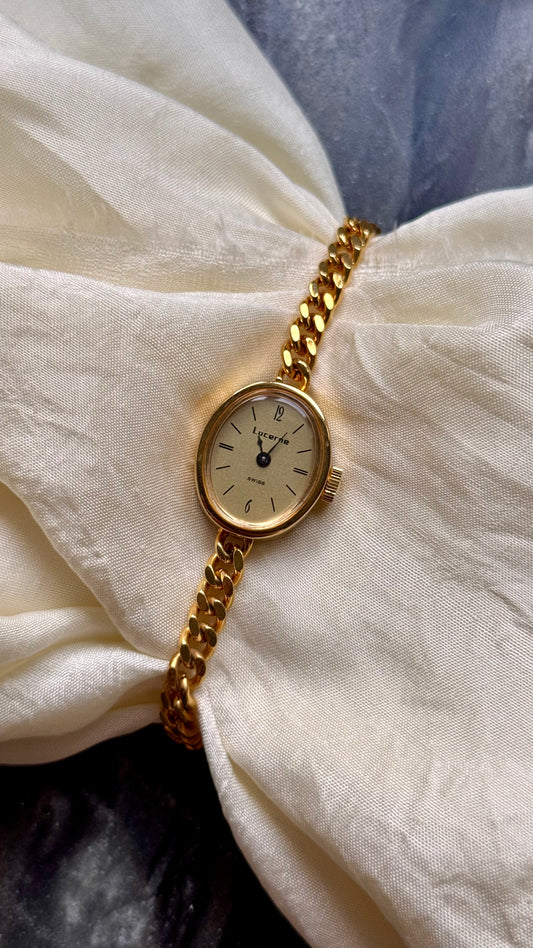 Lucerne Vintage Manual Wind Watch - Swiss Made