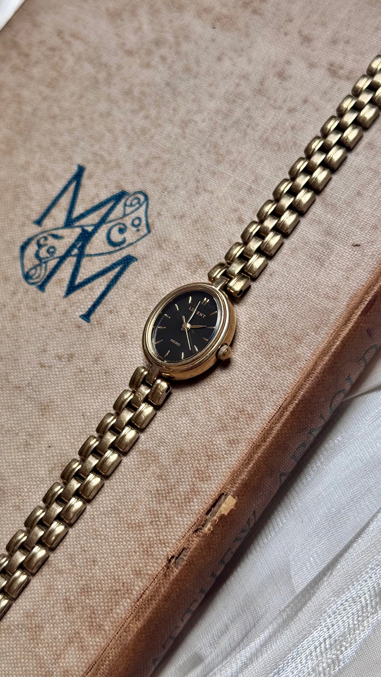 Classic Vintage Seiko Lucent Watch 1992 - Gold Plated