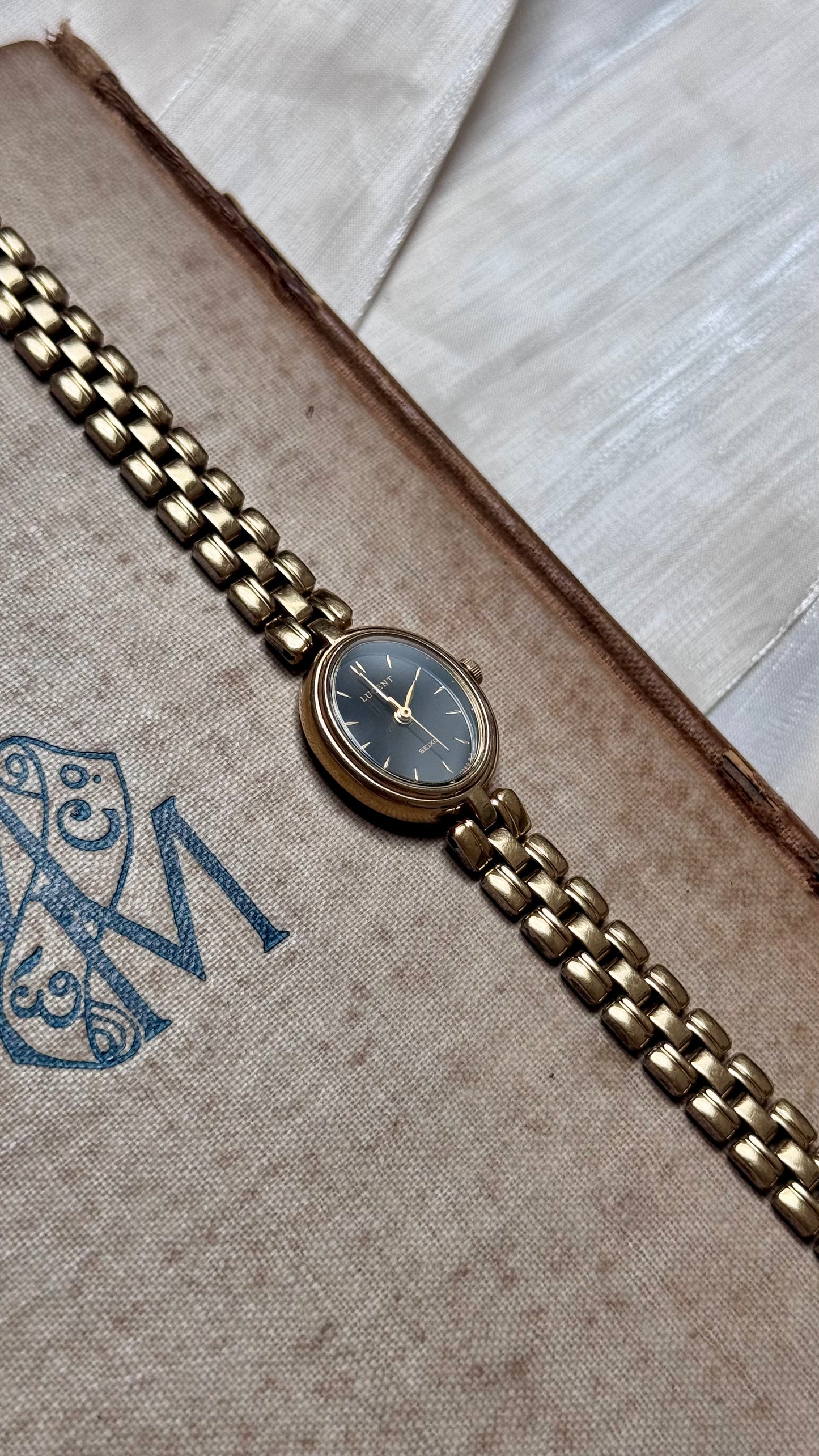 Classic Vintage Seiko Lucent Watch 1992 - Gold Plated