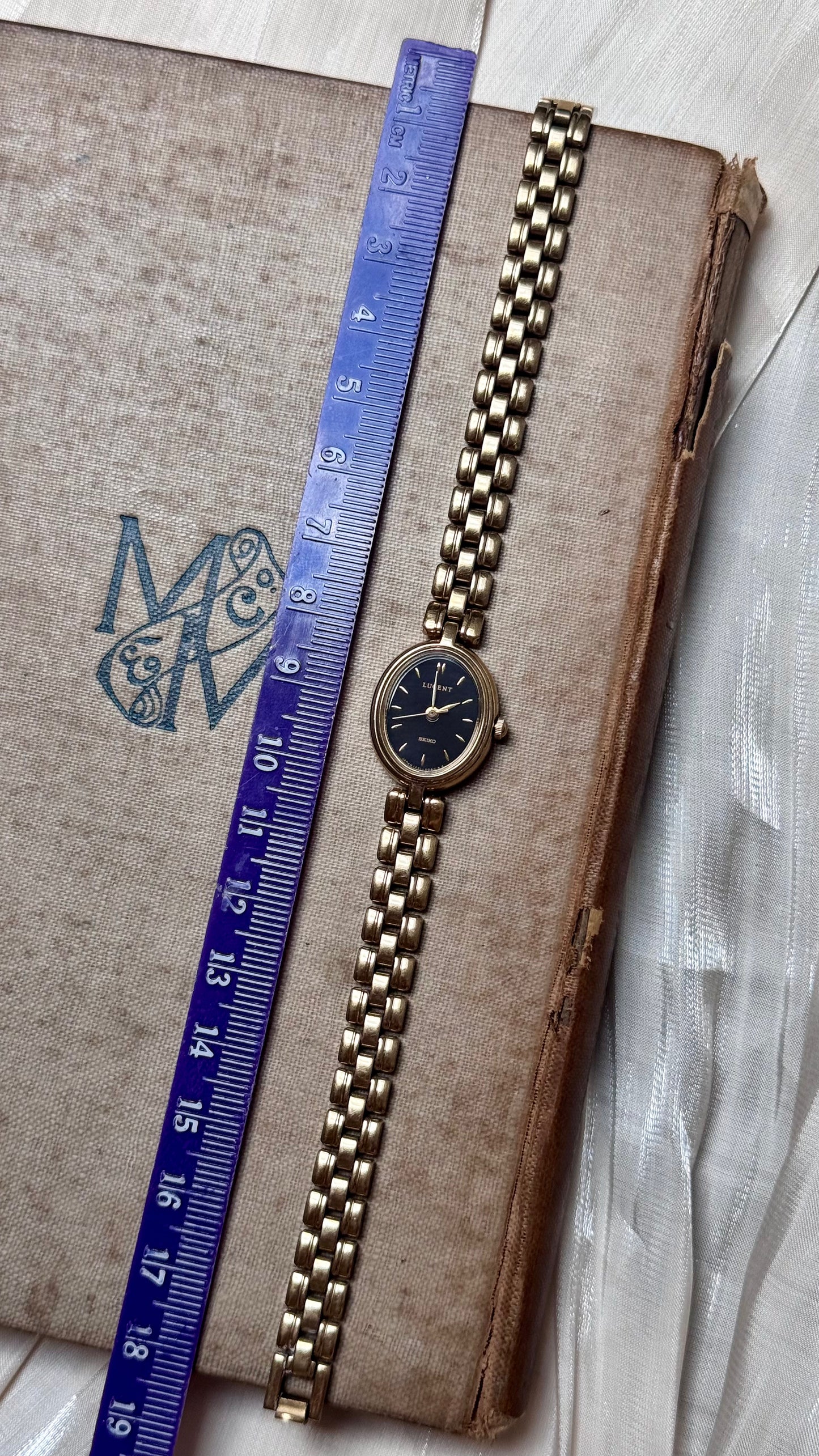 Classic Vintage Seiko Lucent Watch 1992 - Gold Plated