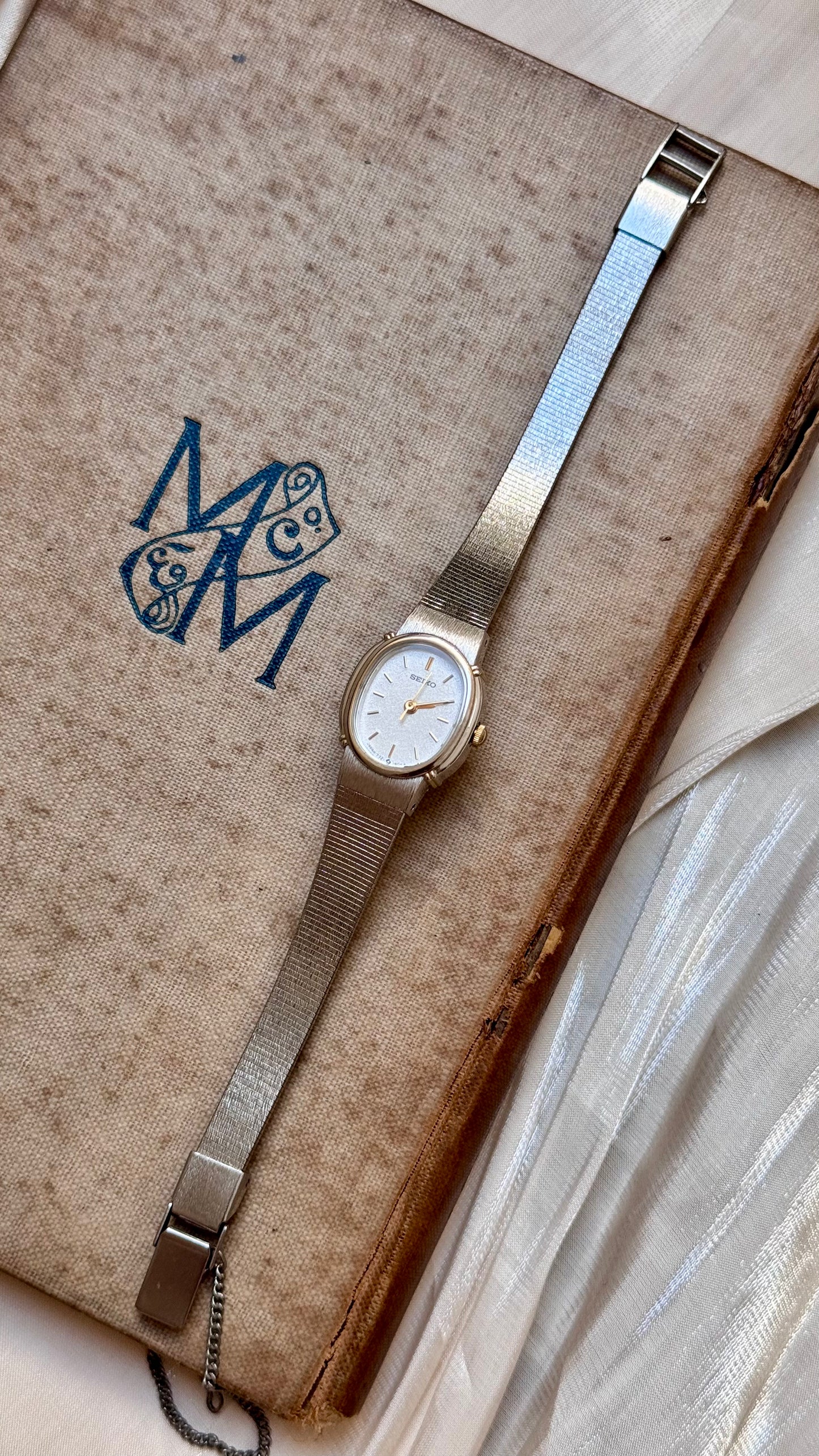 Super Rare Find Vintage Seiko Watch 1988 - Gold Plated
