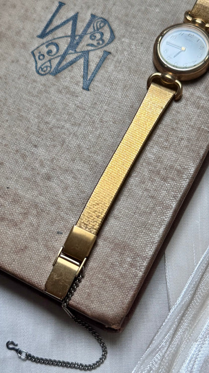 Vintage Seiko Watch 1991 - 18k Gold Plated