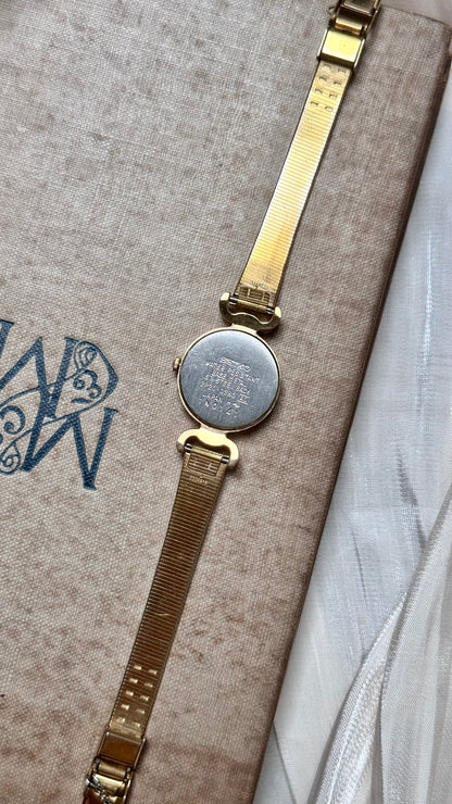Vintage Seiko Watch 1991 - 18k Gold Plated