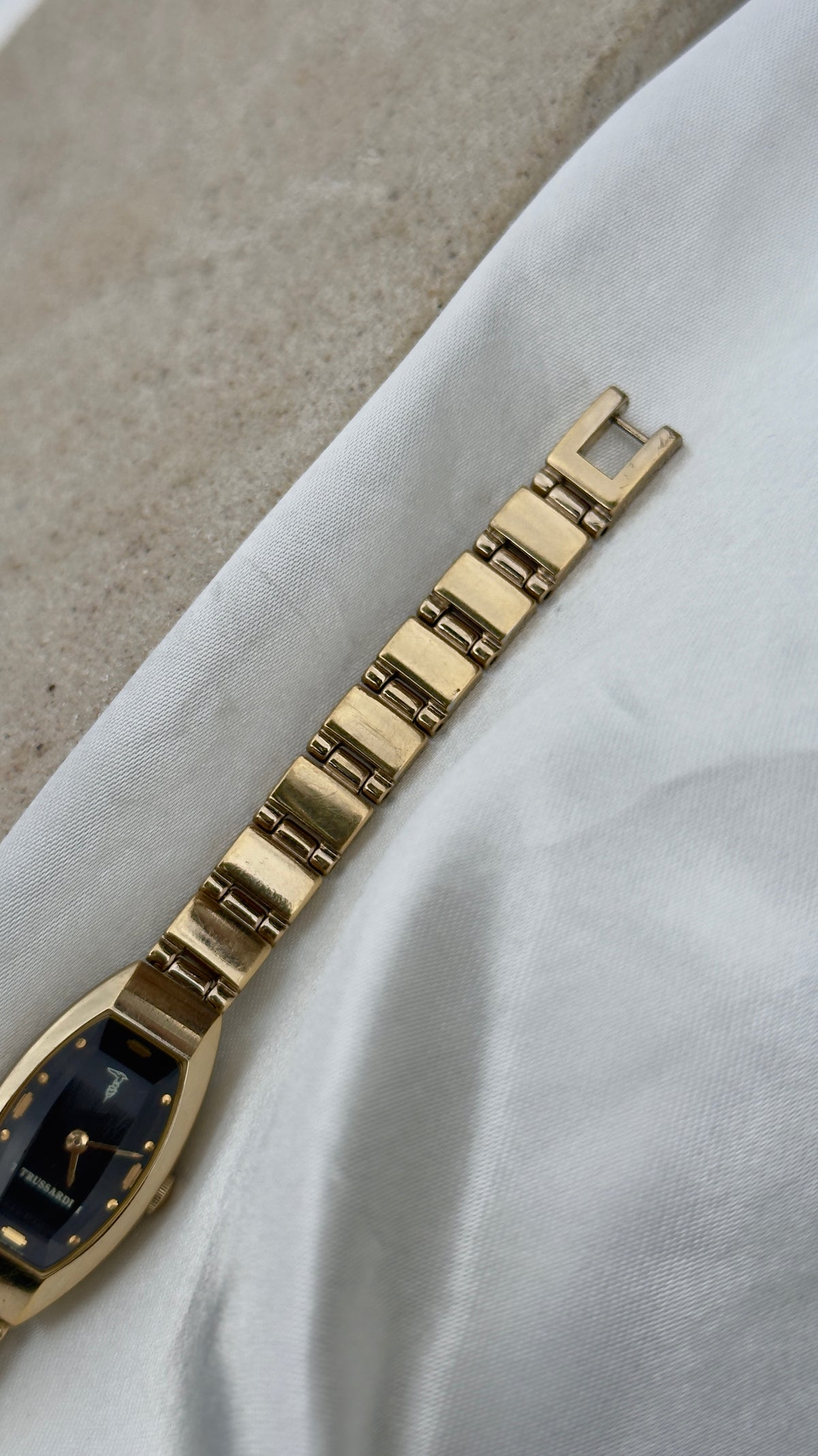 Vintage Trussardi Watch 1990s - Brơwn Dial