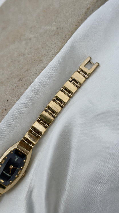 Vintage Trussardi Watch 1990s - Brơwn Dial