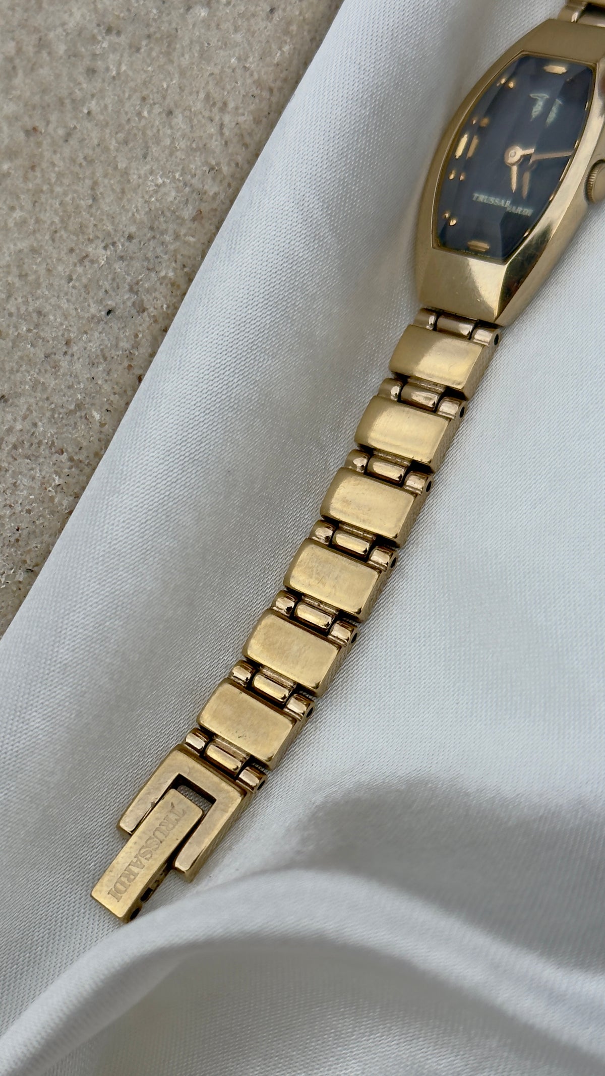 Vintage Trussardi Watch 1990s - Brơwn Dial