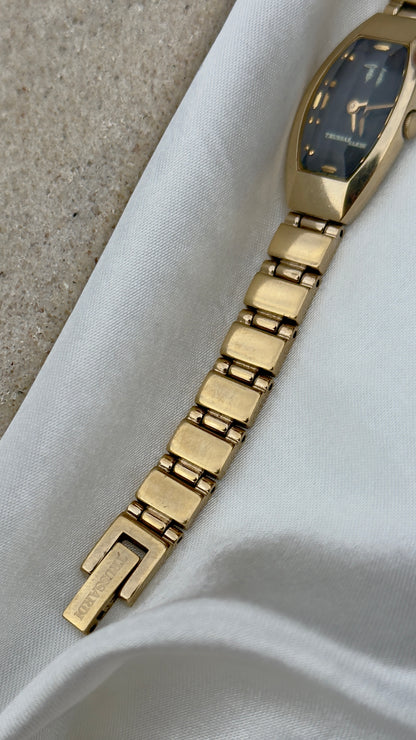 Vintage Trussardi Watch 1990s - Brơwn Dial