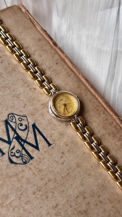 1997 Vintage Citizen Sylph Watch - Palladium and gold plated
