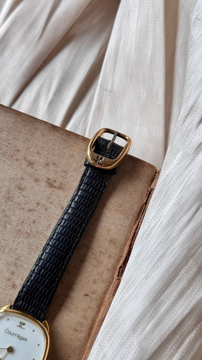 Courrèges Vintage Watch 1980s - Manual wind