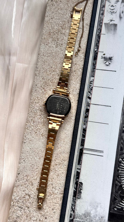 Seiko vintage watch - 18k gold plated 1976
